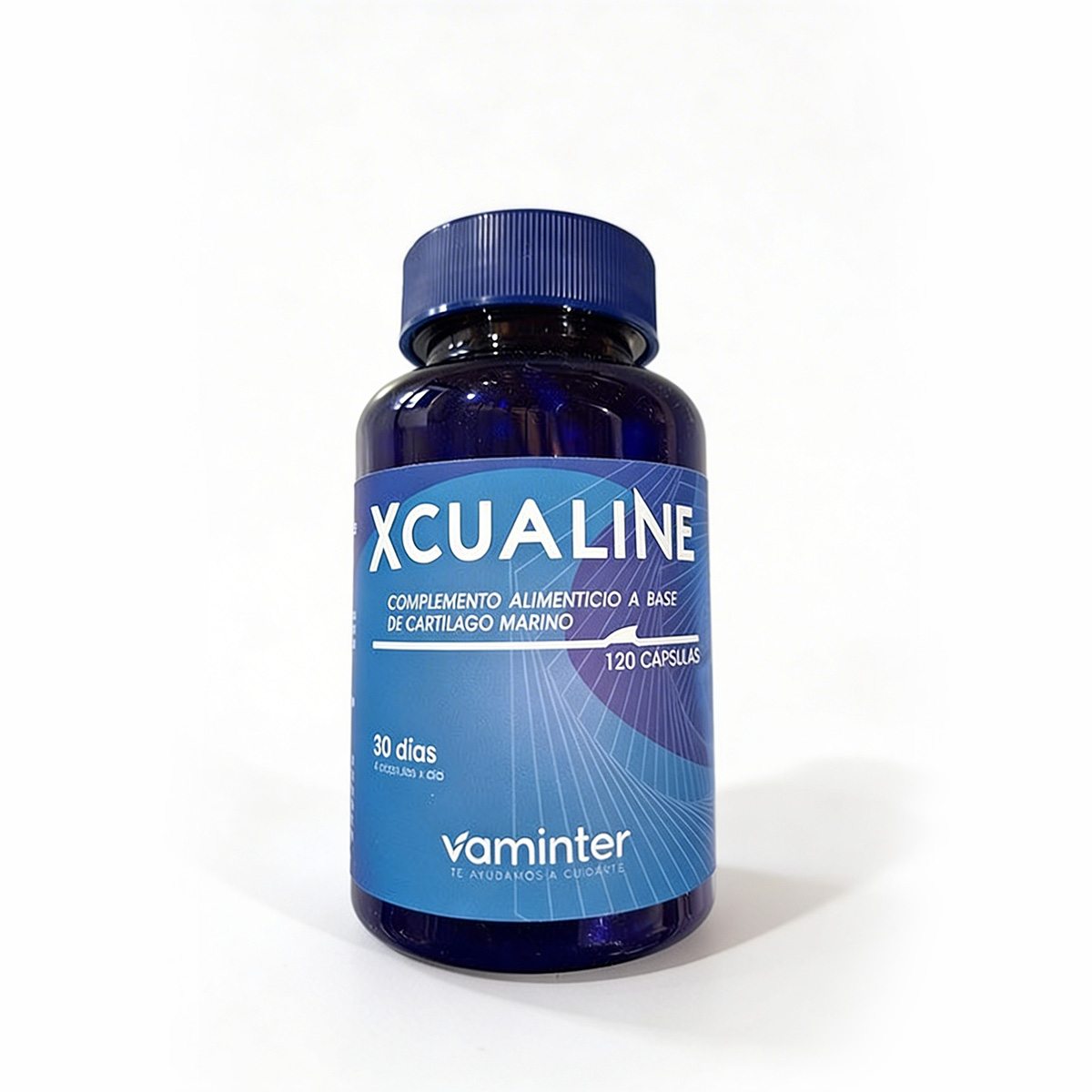 Xcualine cartílago tiburón 120 cápsulas, Vaminter
