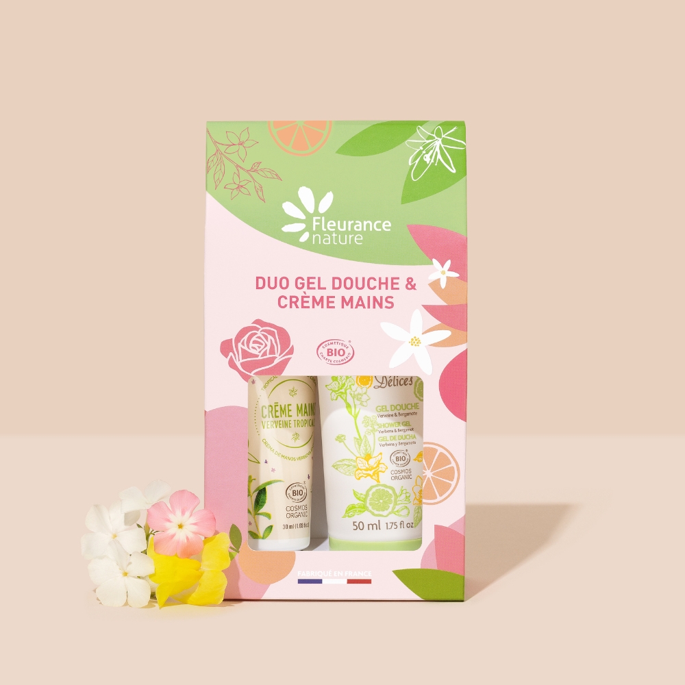 DUO GEL DUCHA VERBENA CREMA MANOS VERBENA FLEURANCE NATURE