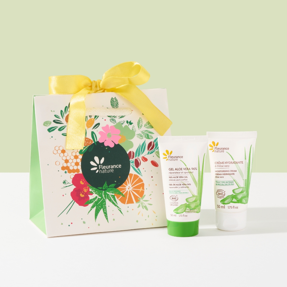 BOLSA PEQ CINTA AMARILLA DUO ALOE VERA FLEURANCE NATURE