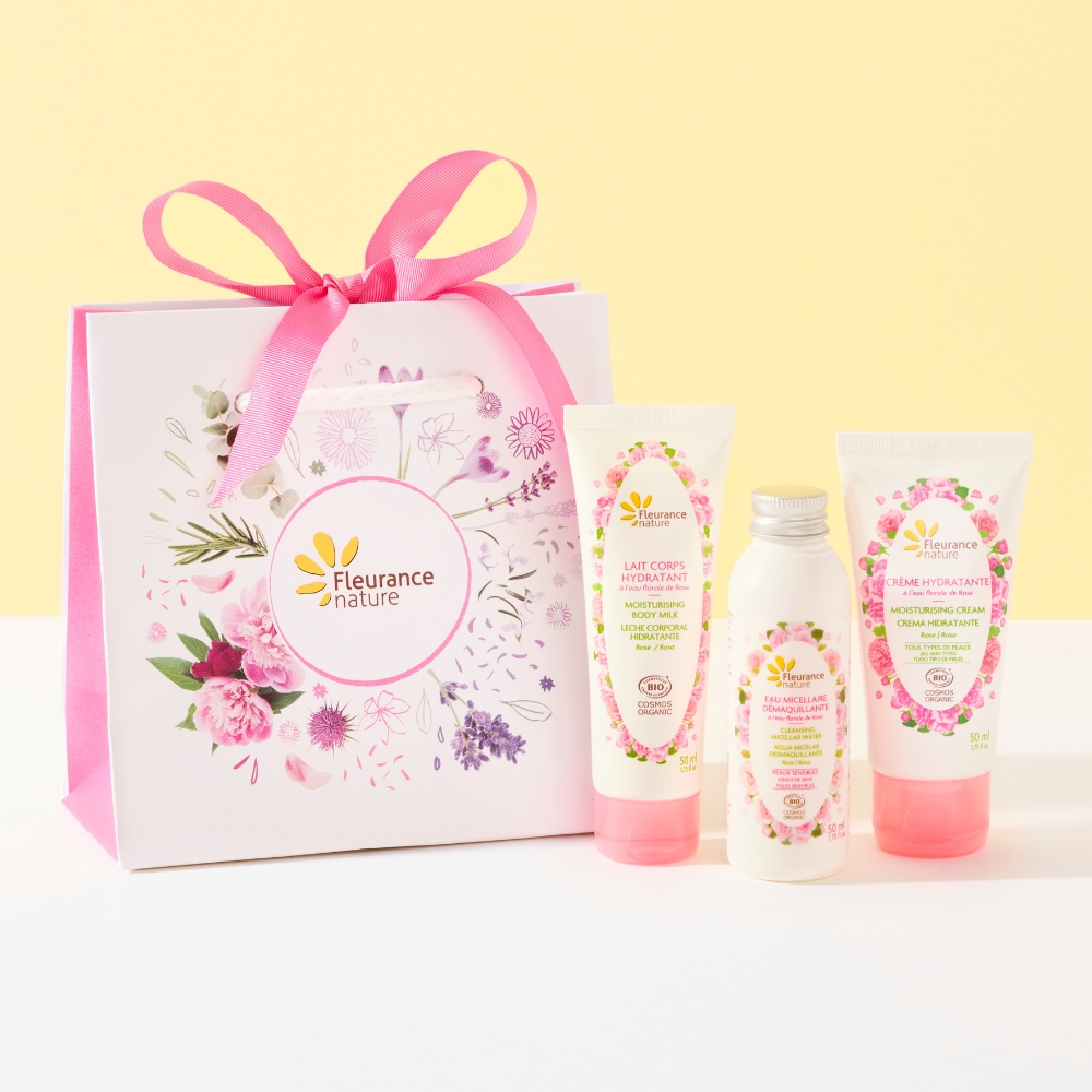 BOLSA TRIO HIDRATACION ROSA FLEURANCE NATURE