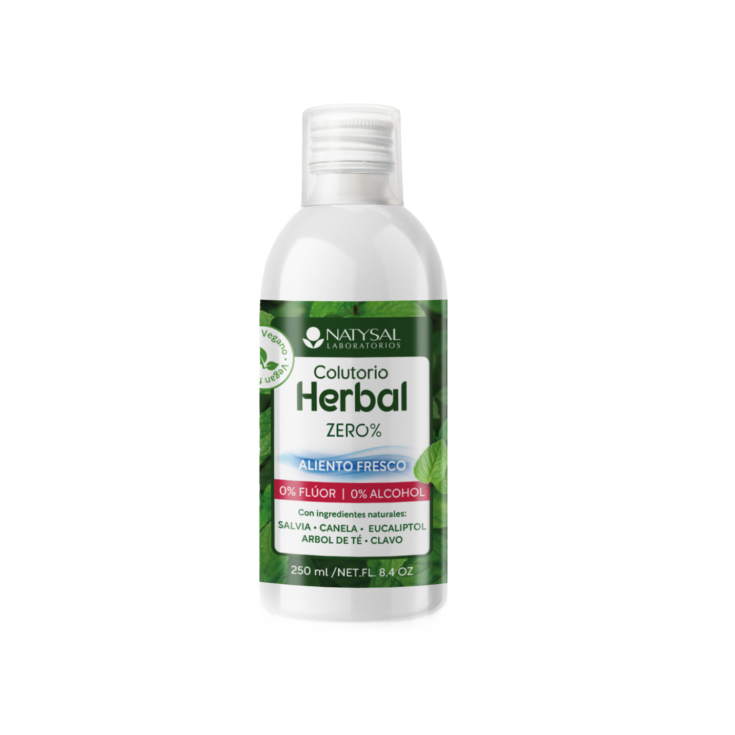 NATYSAL COLUTORIO HERBAL ZERO% 250 ML