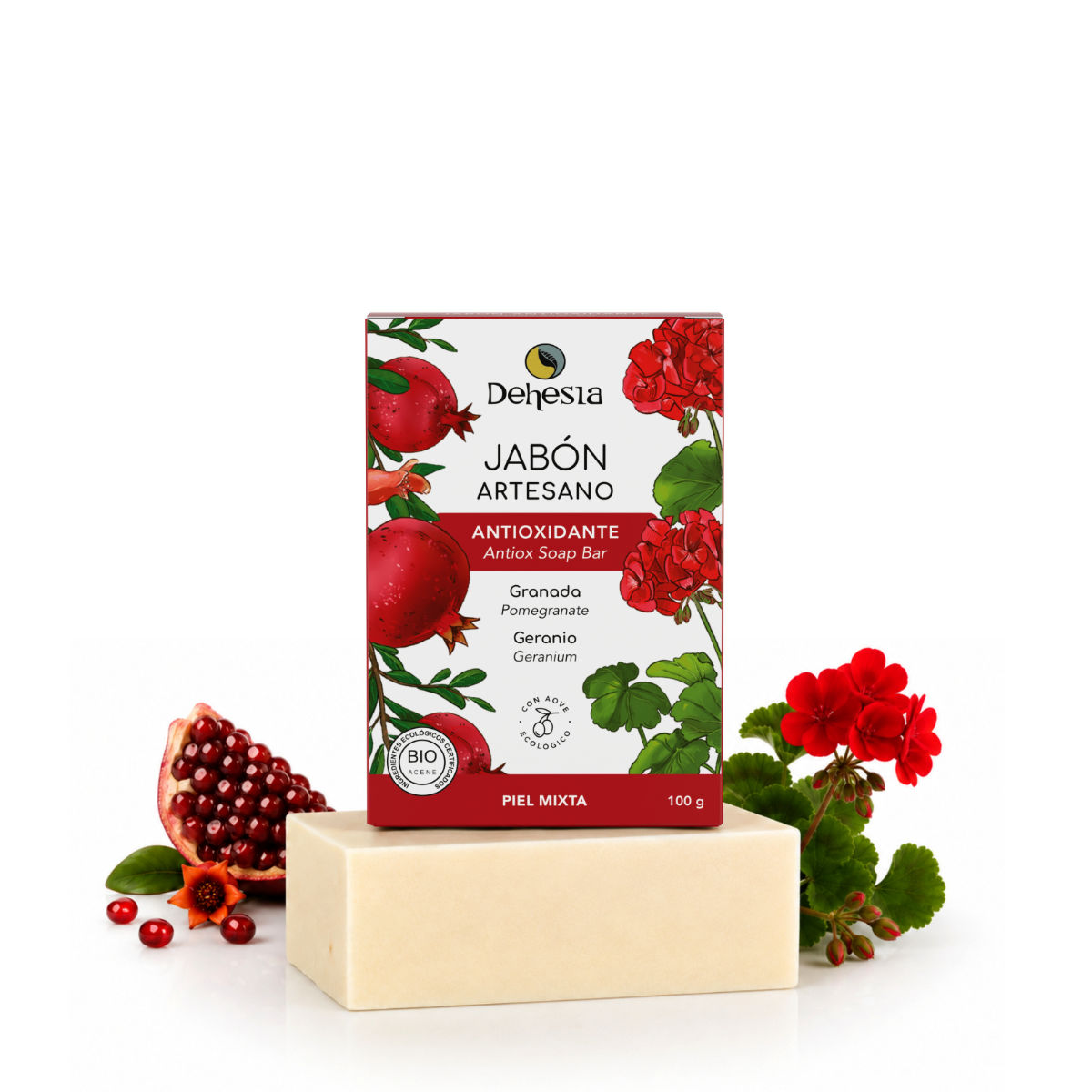 Sapone artigianale antiossidante BIO 100 g, Dehesia
