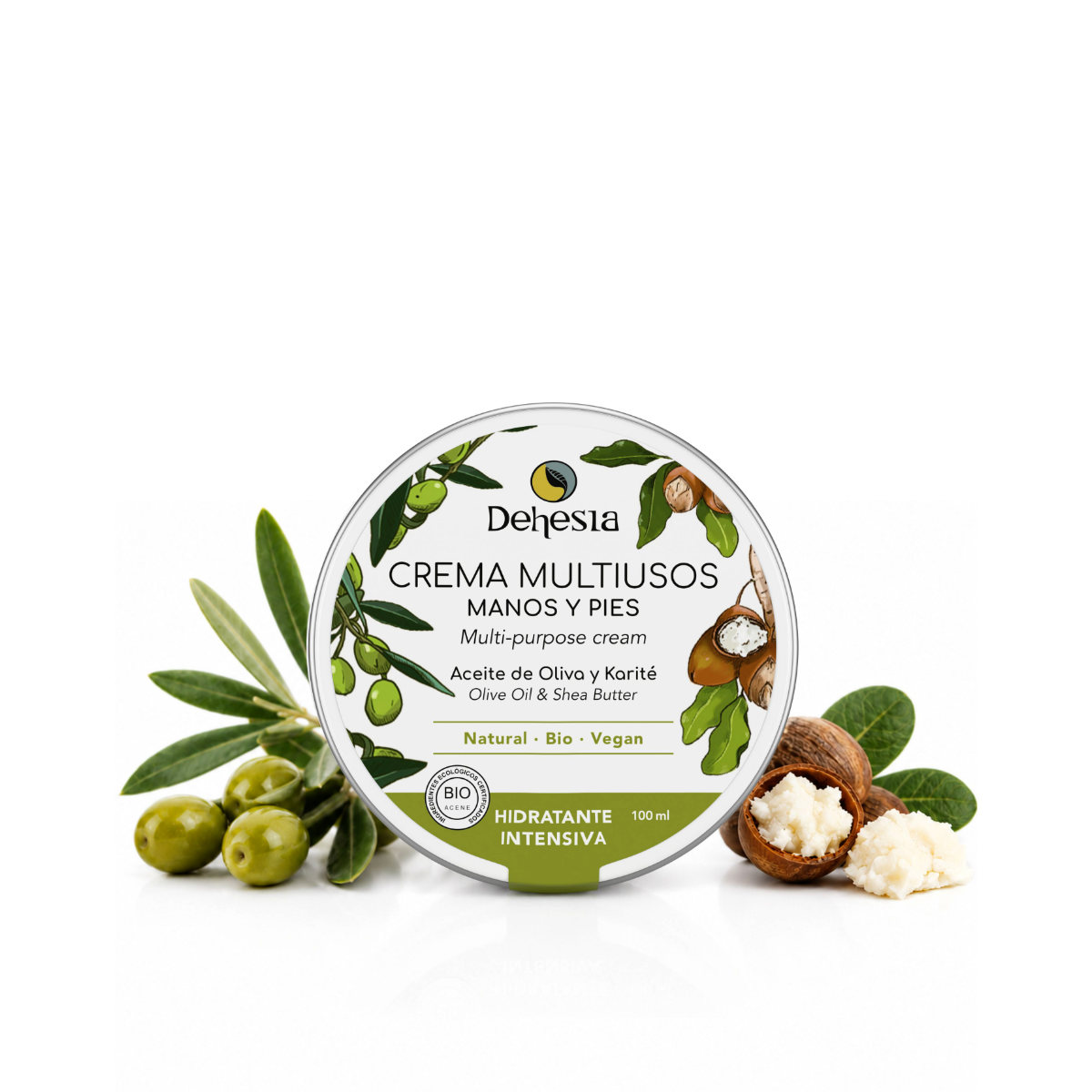 Crema multiuso intensiva mani-piedi BIO 100 ml, Dehesia