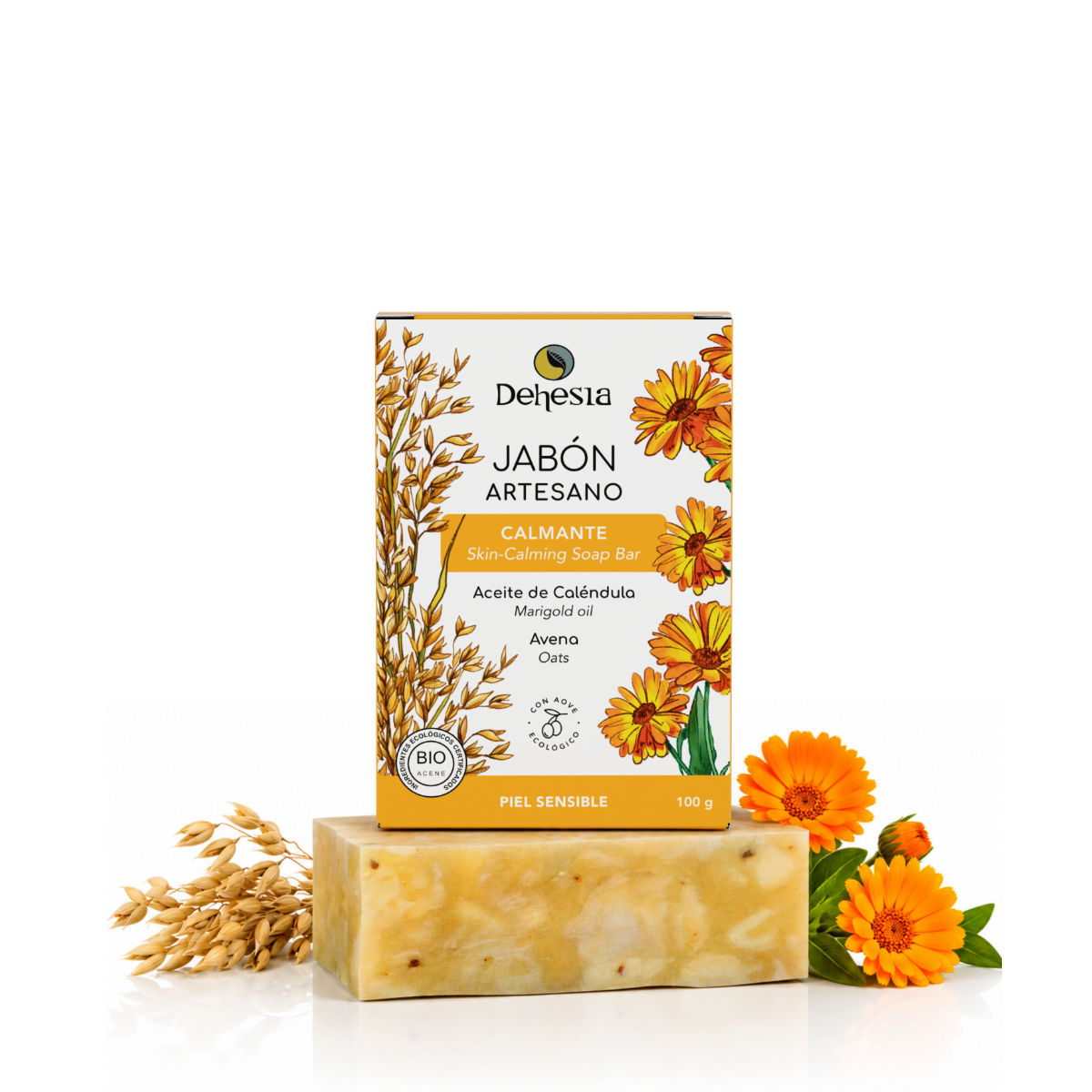 Sapone artigianale lenitivo BIO 100 g, Dehesia