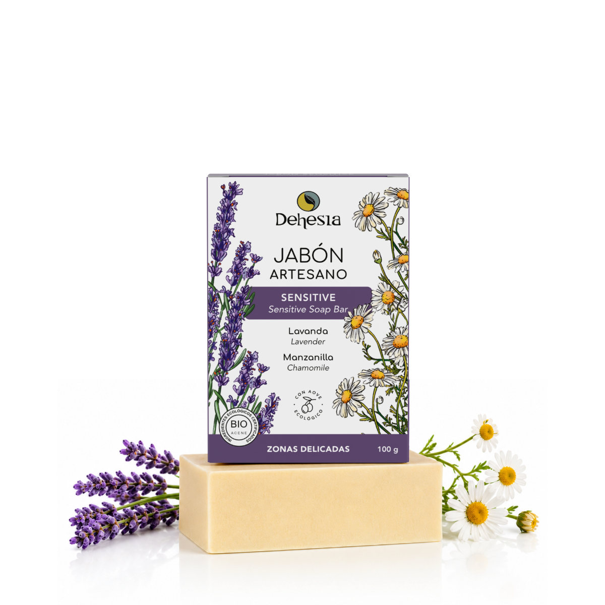 Sapone artigianale igiene intima BIO 100 g, Dehesia