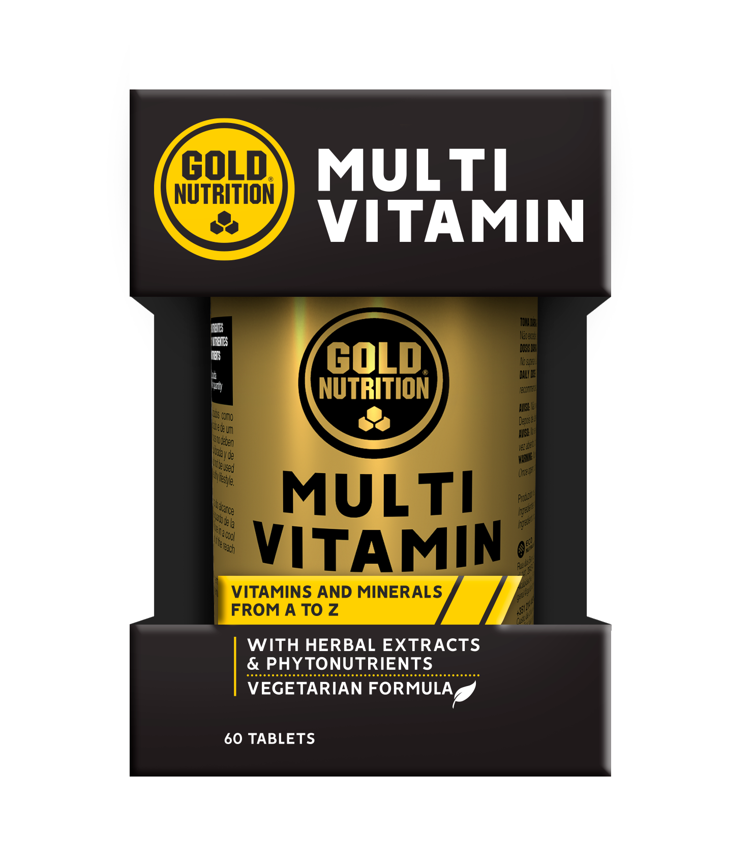 Multivitamin 60 comprimidos, Gold Nutrition
