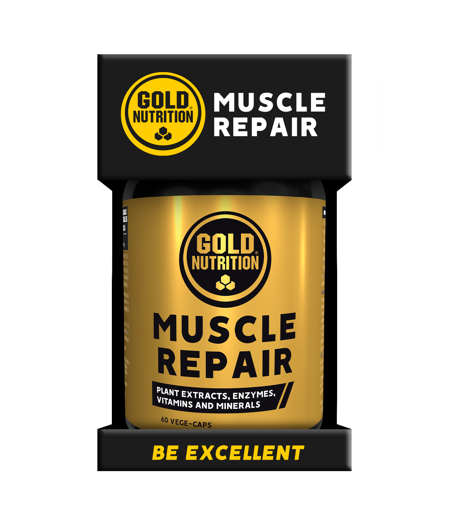 Muscle repair gn clinical 60 cápsulas, Gold Nutrition