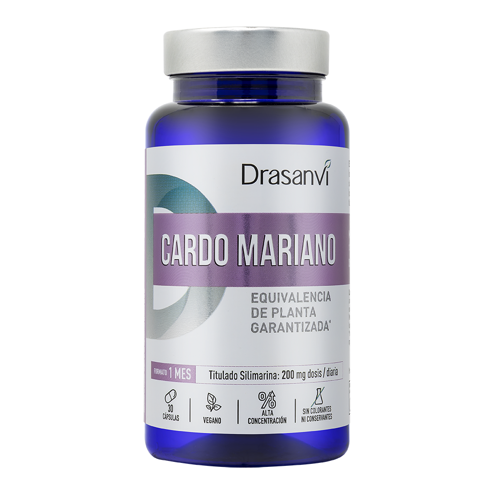 DRASANVI CARDO MARIANO 30 CAPS BOTE NUTRABASICOS