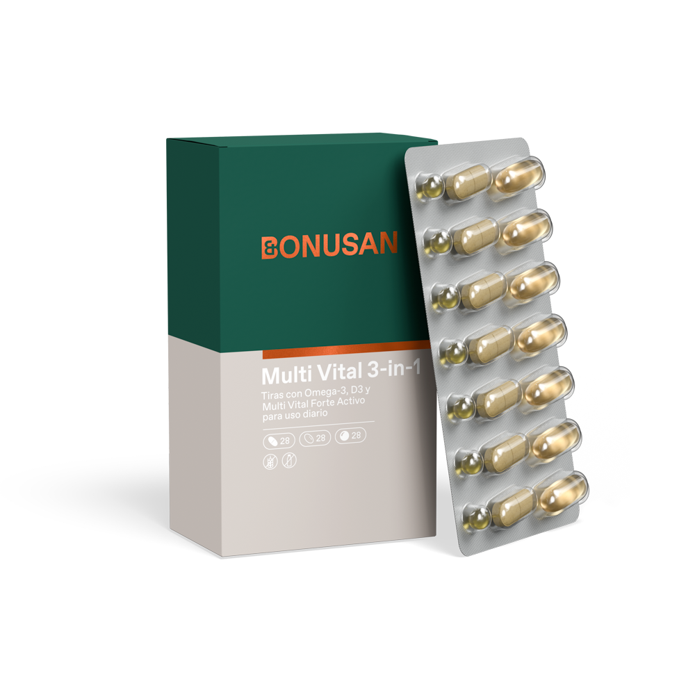 BONUSAN MULTI VITAL 3-IN-1 84 COMP