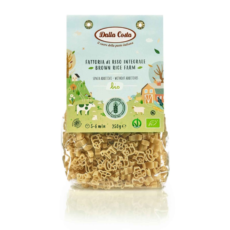 DALLA COSTA ANIMALES GRANJA ARROZ INTEGRAL SIN GLUTEN