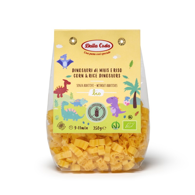 DALLA COSTA DINOSAURIOS ARROZ Y MAIZ SIN GLUTEN