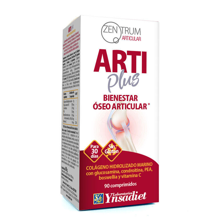 Artiplus 90 comprimidos, Zentrum