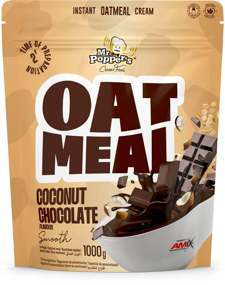 MRPOPPERS OATMEAL SACO 1000 GR COCO-CHOCOLATE