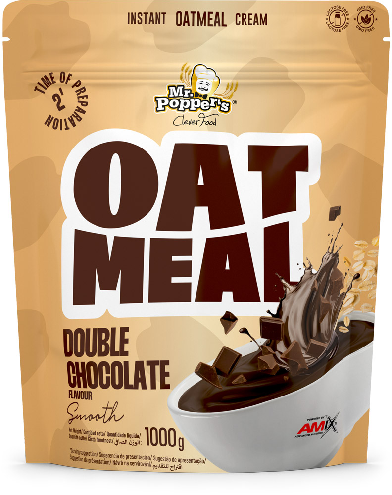 MRPOPPERS OATMEAL SACO 1000 GR DOBLE CHOCOLATE