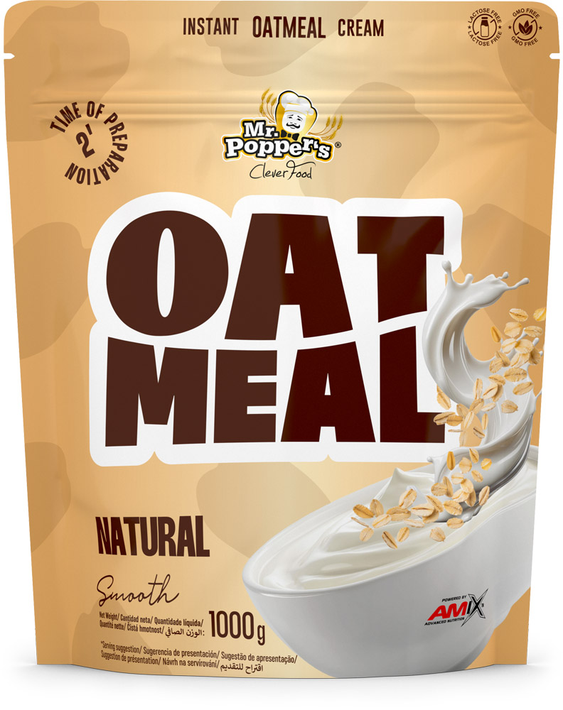 MRPOPPERS OATMEAL SACO 1000 GR NATURAL