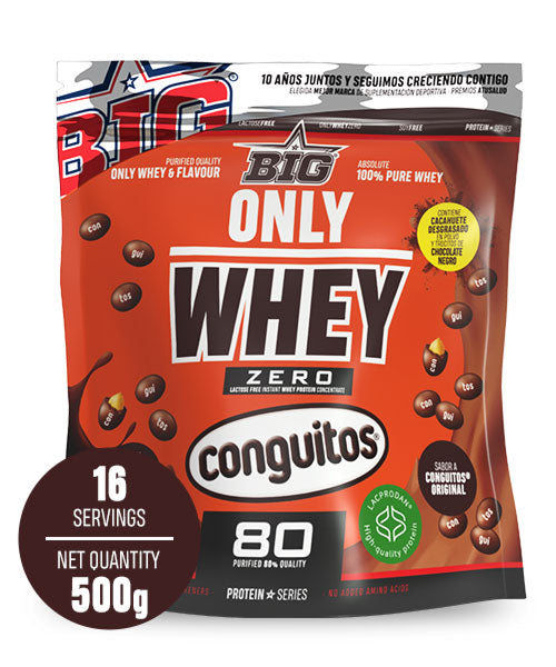 Only whey concentrado proteína conguitos dark 500 g, Big