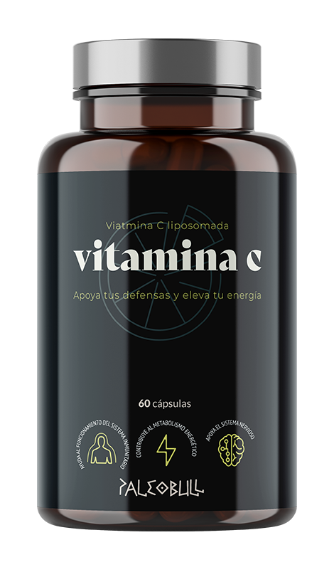 Vitamina C liposomada 60 cápsulas, Paleobull