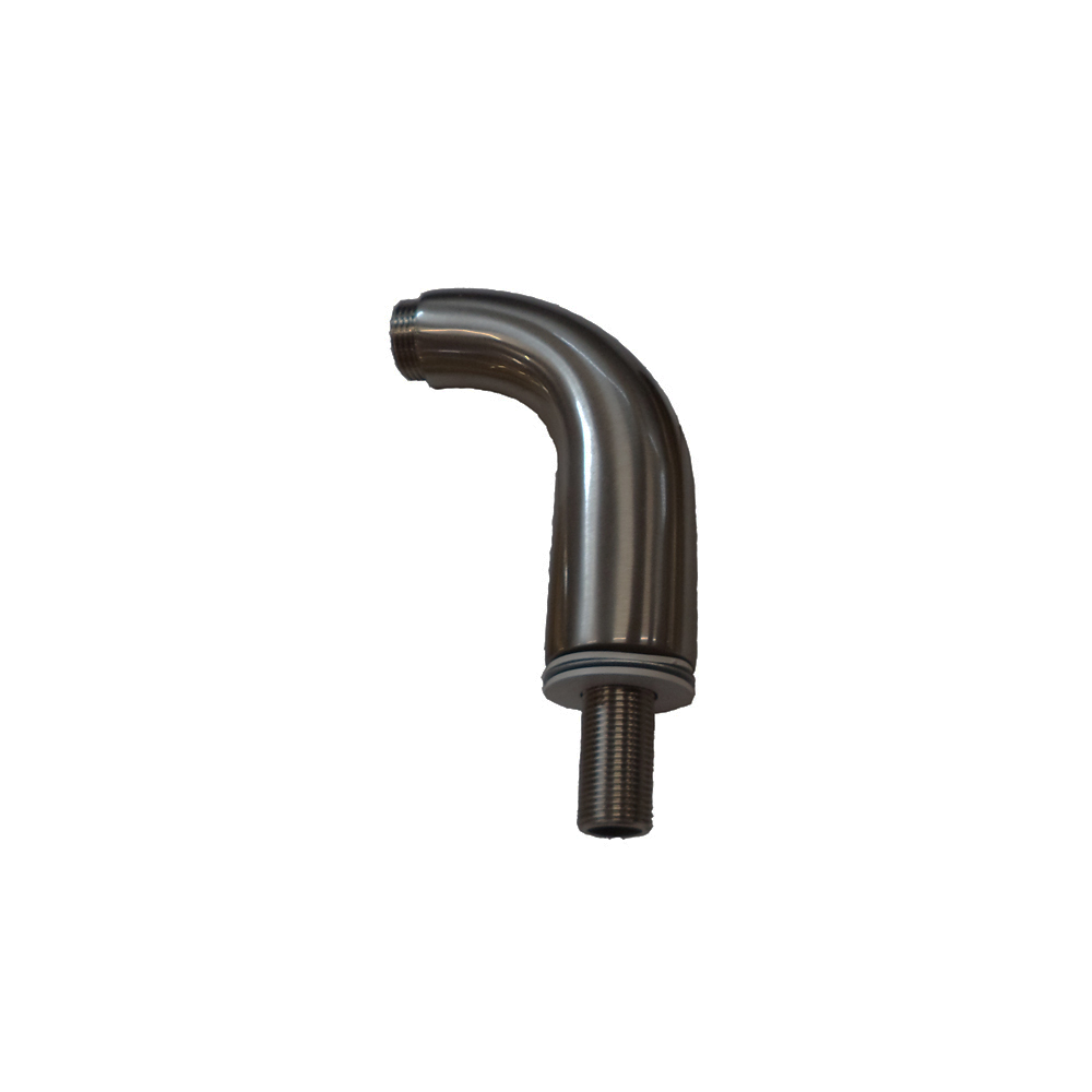 Codo bañera repisa 3/4 cromo mate