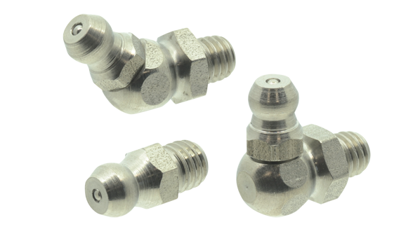 Bossard Lubrication nippels with conical thread, Type H45 G1/4