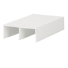 Boven schuifrailprofiel 2x18mm