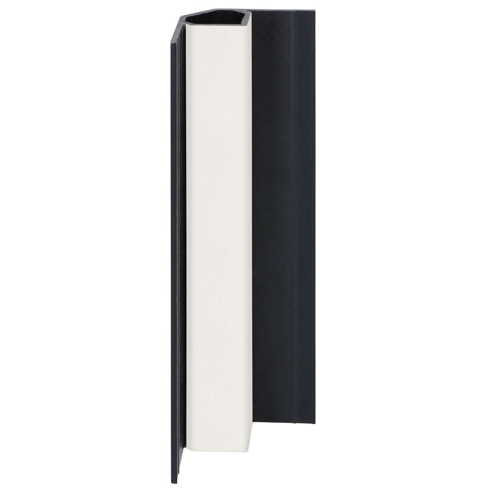KERALIT INWENDIG HOEKPROFIEL - WIT - CLASSIC (MET HOUTNERF) - 400 CM