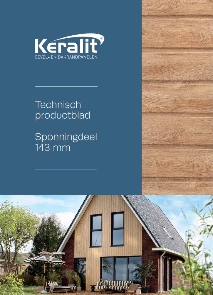 Keralit productblad 143 mm
