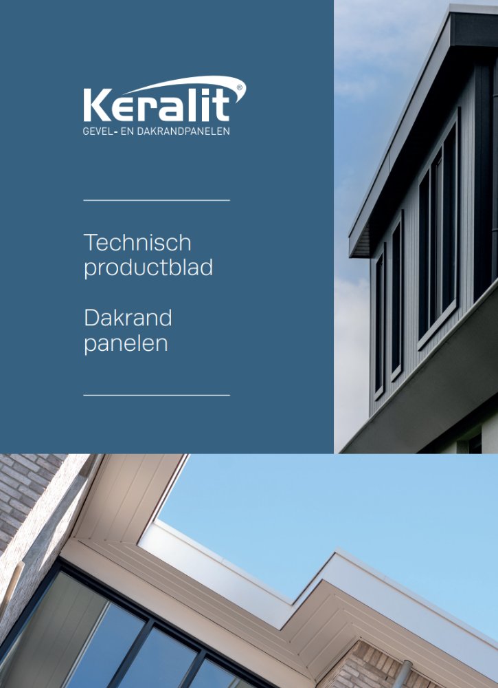 Keralit productblad dakrand