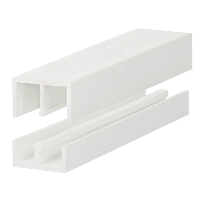 Boven schuifrailprofiel 2x6mm
