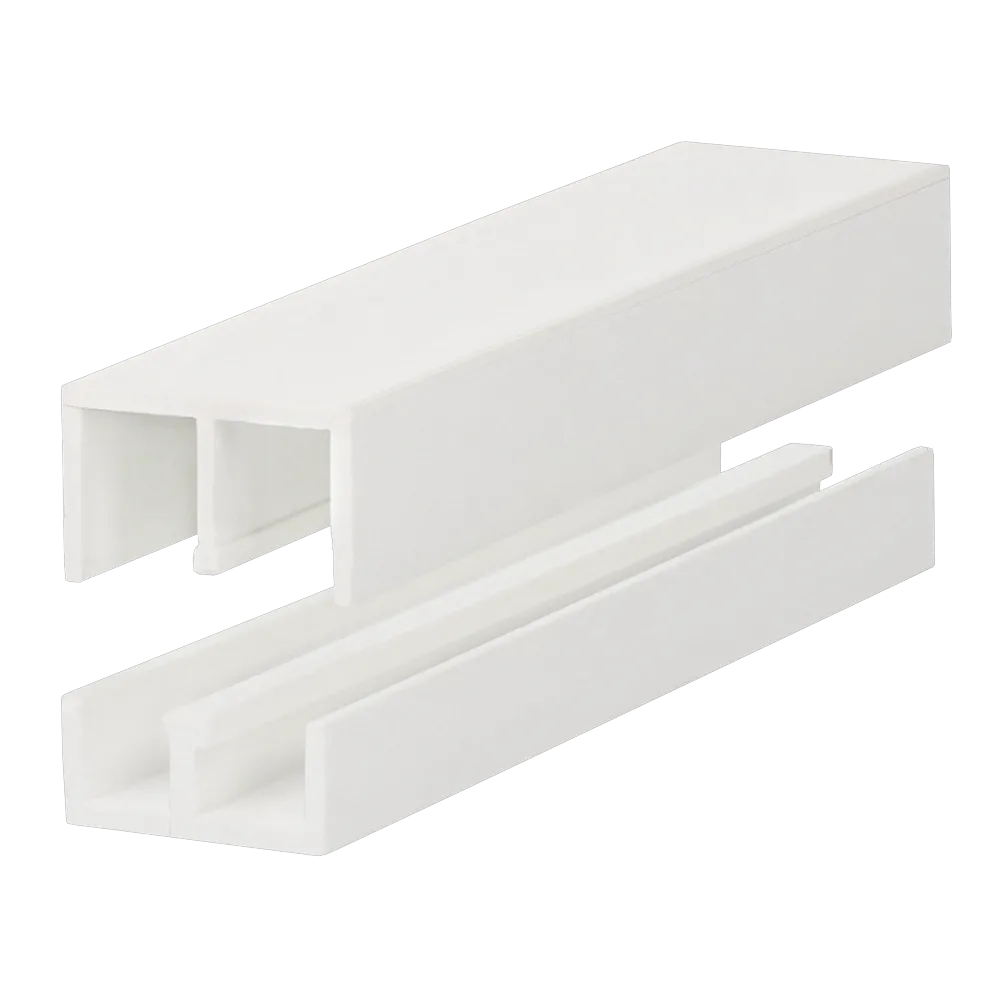 Boven schuifrailprofiel 2x6mm