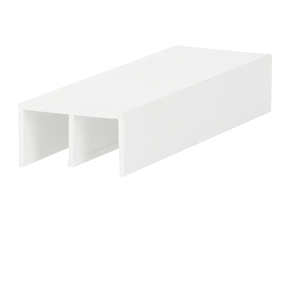 Boven schuifrailprofiel 2x10mm