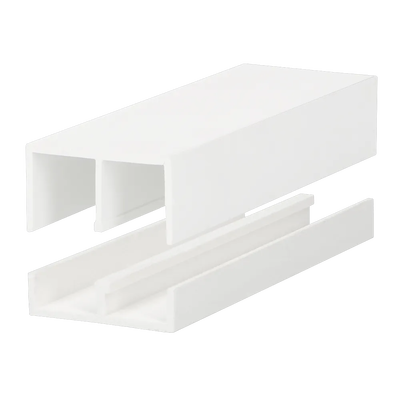 Onder schuifrailprofiel 2x10mm