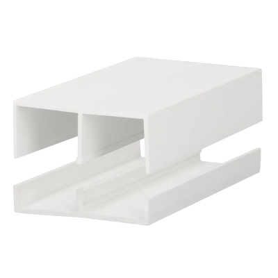 Onder schuifrailprofiel 2x18mm