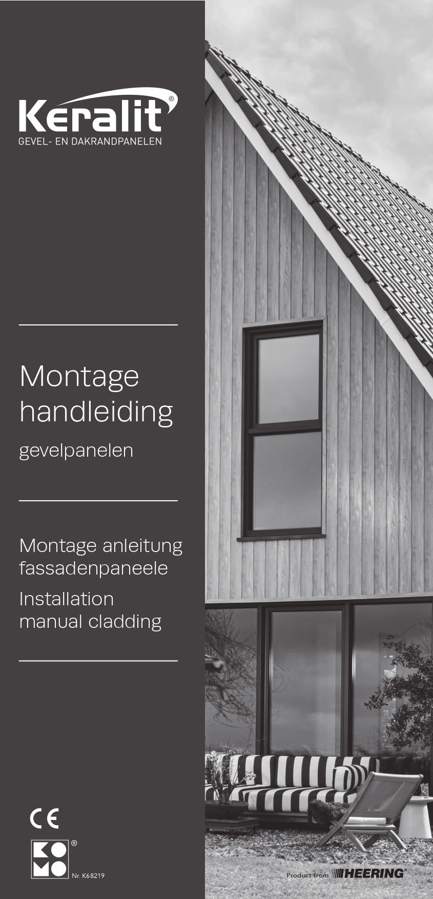 Keralit gevelpanelen montagehandleiding