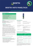 Bostik lijmadvies t.b.v. Unipanel