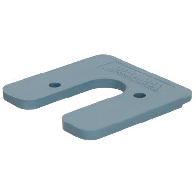 Stelplaat U-top 5mm 125 stuks