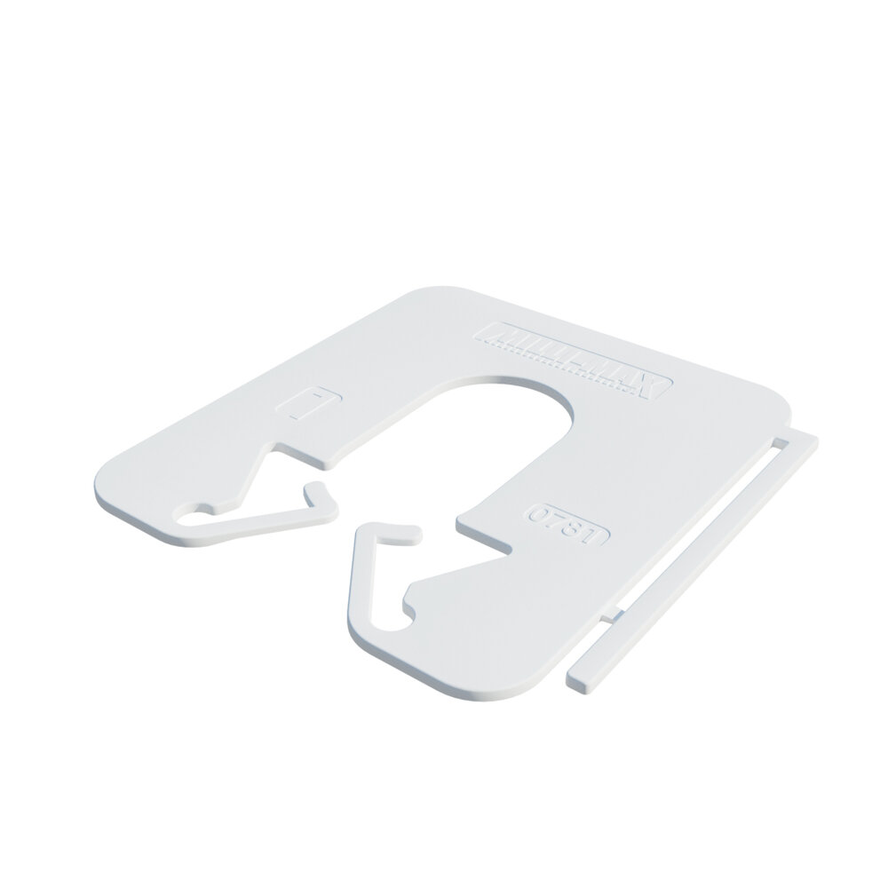 Millimax uitvulplaatje 1mm 360 stuks