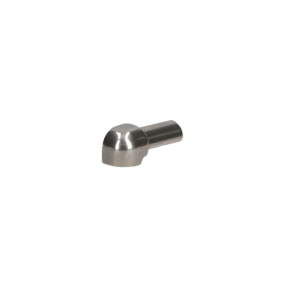 Uitw. hoekstuk Prostyle rvs 6mm