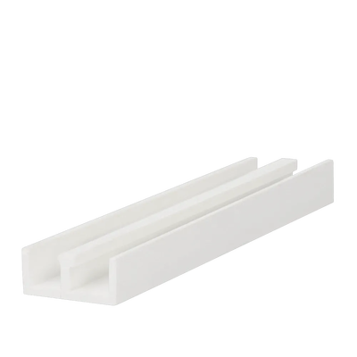 Onder schuifrailprofiel 2x6mm