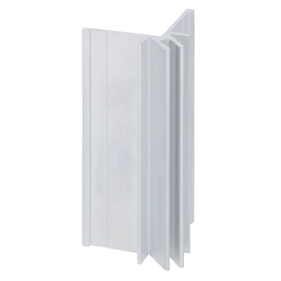 Basis aluminium uitwendig hoekprofiel