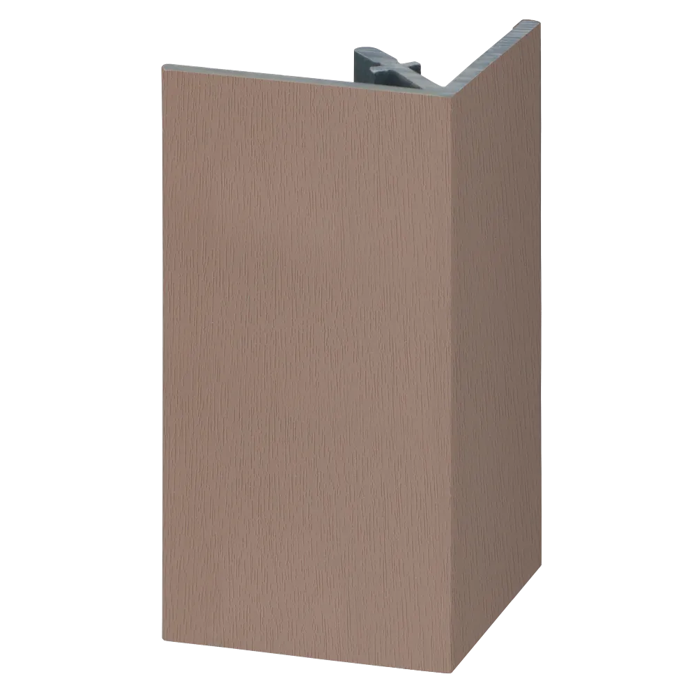 Uitw. rechthoekprofiel Keralit 46x46mm