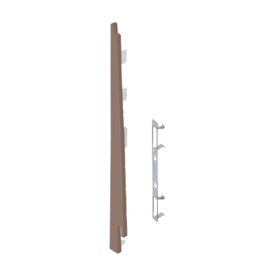 Eindkap+connector links voor 2817 (5st)
