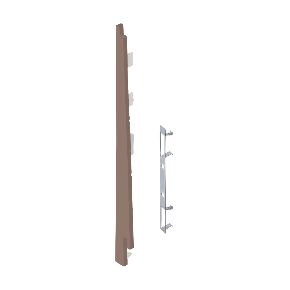 Eindkap+connector links voor 2817 (5st)