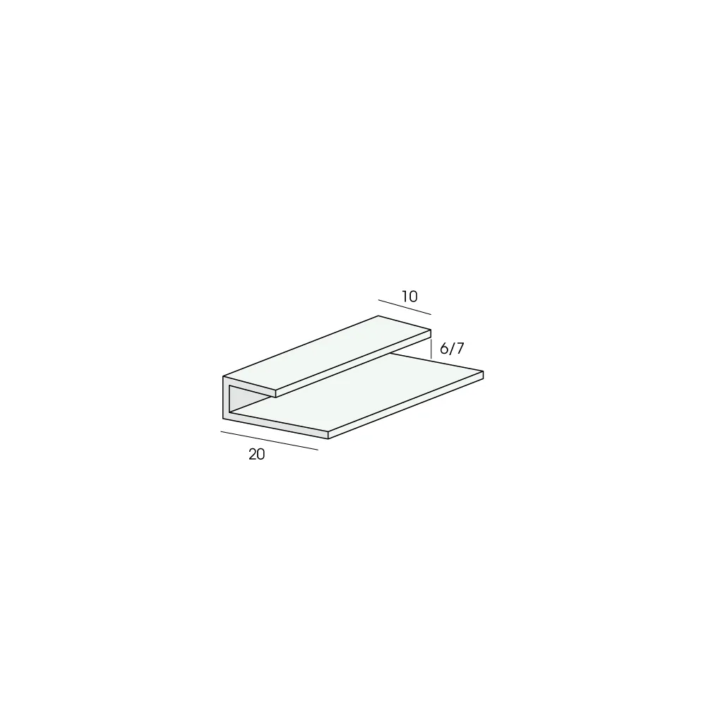 Tekening Eindprofiel 6/7mm