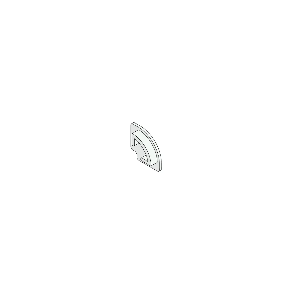 Tekening Softline eindstuk universeel