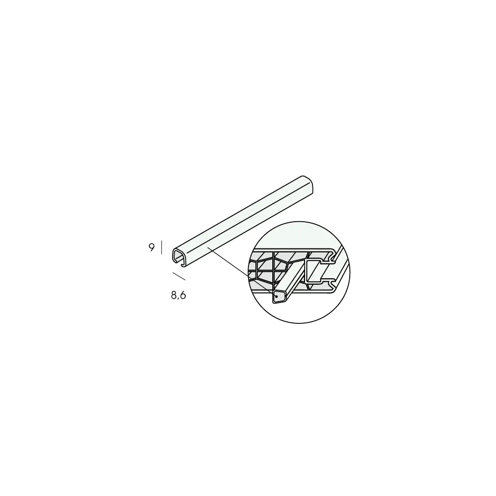 Tekening Staalversterking v.0540 metaal