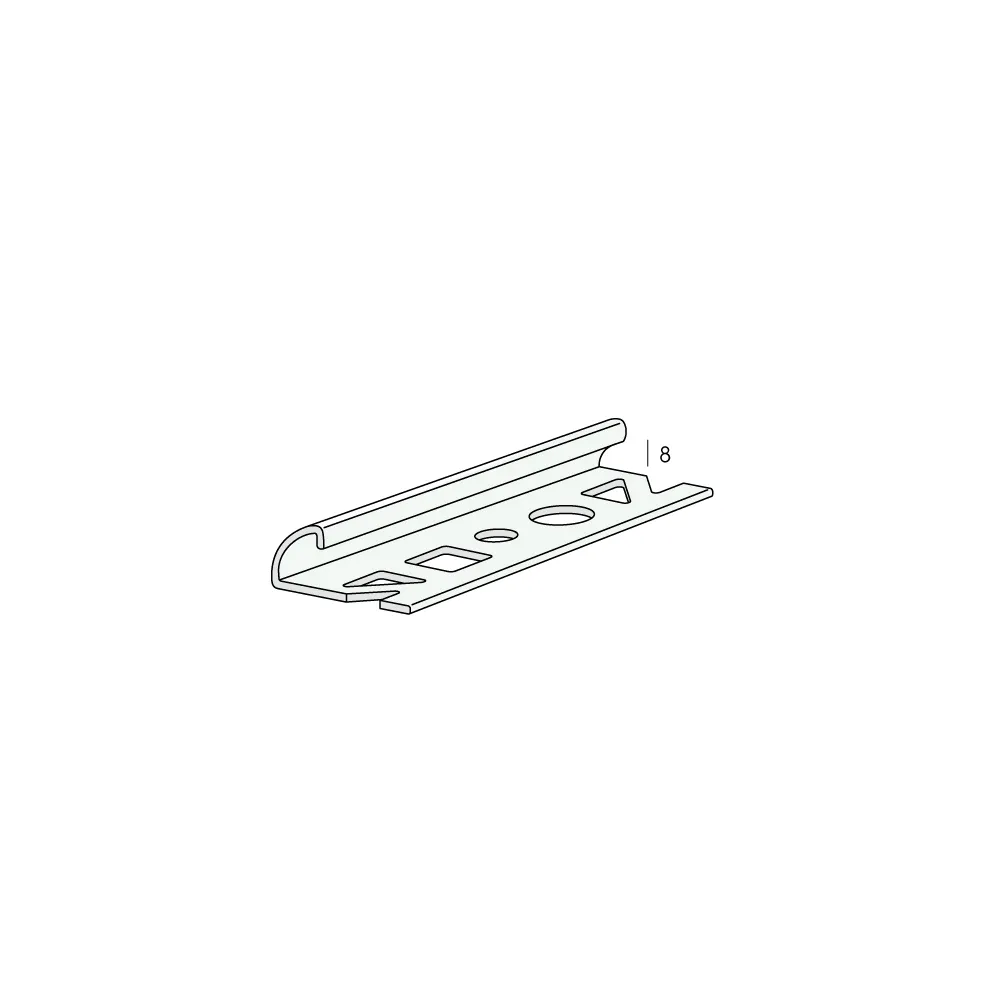 Tekening Prostyle rvs tegelprofiel 10mm