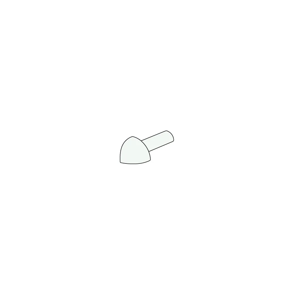 Tekening Uitw. hoekstuk Prostyle rvs 6mm