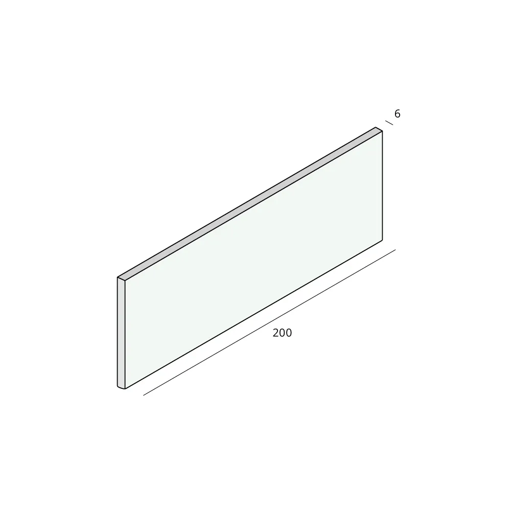 Tekening Prodec dagstuk 200x6mm