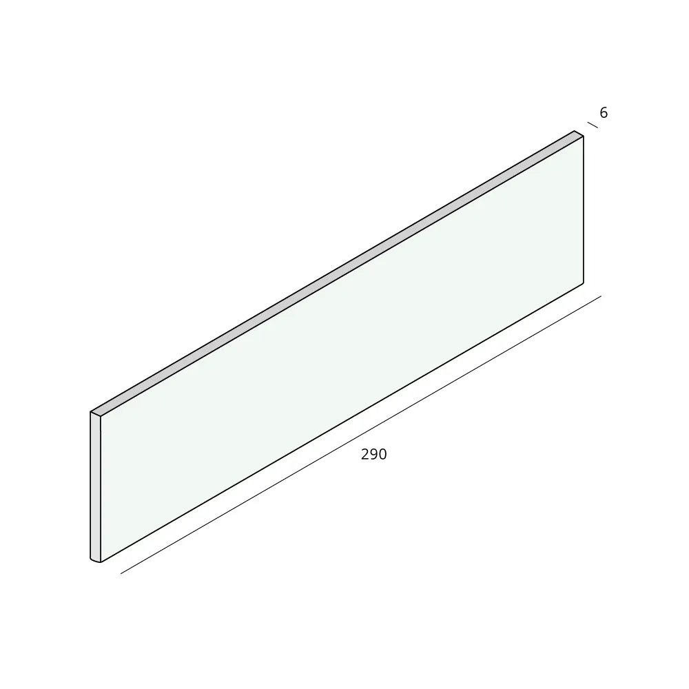Tekening Prodec dagstuk 290x6mm