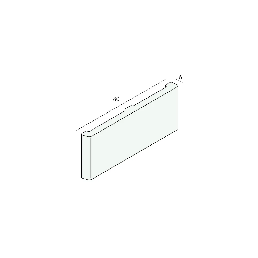 Tekening Prodec plint  80x6mm